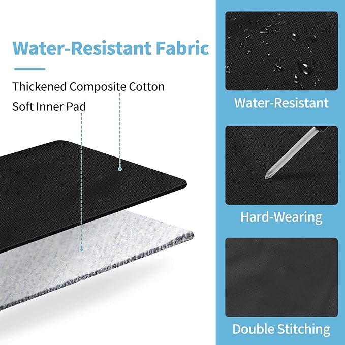Windshield Cover for Ice and Snow Oxford Fabric Windshield Frost Cover for Car | Water Heat & Sag-Proof Windproof Double Strap Design for All-Weather Protection (56" x 63")