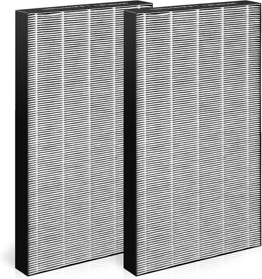 2 Pack FP-F50UW Replacement Filter for Compatible with Sharp FP-F50UW KC-830U FP-P30U Air Purifiers,Replaces Parts FZ-F50HFU FZ-P30SFU YJSDXBSF