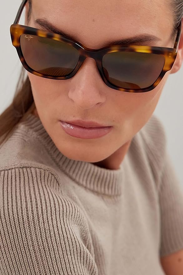 Maui Jim Polarized Women's Kou Cat Eye Sunglasses