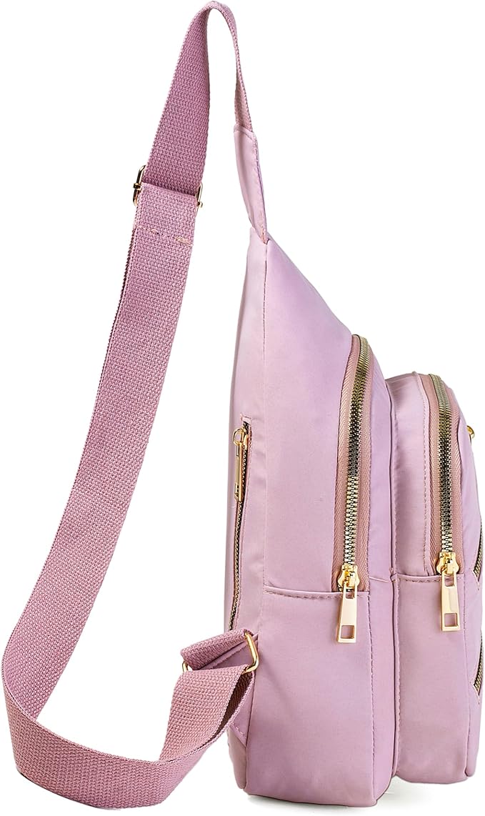 Sling Bag Crossbody Bags for Women, Small Sling Backpack Cross Body Bag Fanny Pack for Outdoors Hiking Traveling
