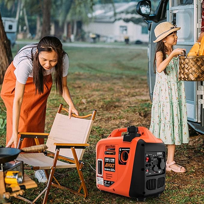 AIVOLT Inverter Generator 1600W Gas Powered Portable Generator