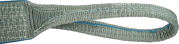 DD Sling (USA Made). 3" x 14', Flo Guard 2 Ply, Polyester Lifting Slings, Eye & Eye, Heavy Duty, 8900 lbs Vertical, 7200 Choker, 17800 Basket Load Capacity (3" x 14')
