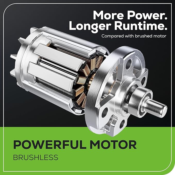 Greenworks 80V 21” Brushless (Self-Propelled) Cordless Electric Lawn Mower + (580 CFM) Axial Leaf Blower + 16” (Attachment Capable) String Trimmer, 4.0Ah Battery and 60 Minute Rapid Charger