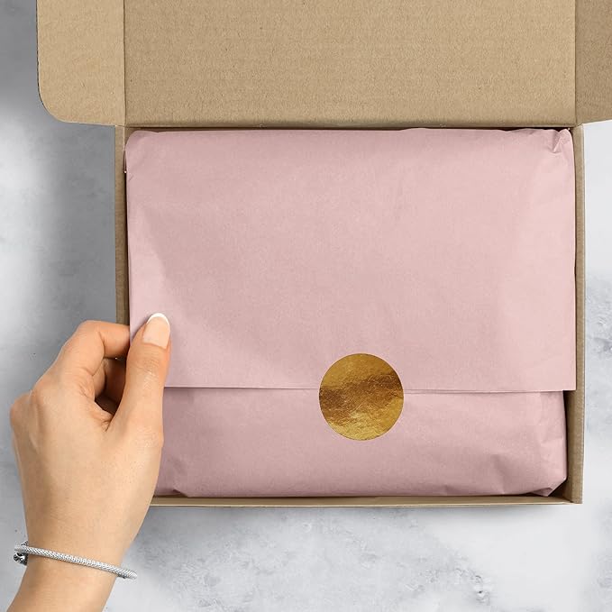 Jillson Roberts Title Bulk 480-Sheet Count 20"x30" Recycled Tissue Available in 30 Colors, Peach
