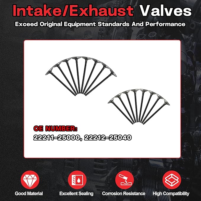 G4KE 2.4 Overhaul Rebuild Kit With VVT Timing Chain Kit Crankshaft & Piston & Con-Rods Fit For Hyundai Azera Santa Fe Sonata Tucson KIA Optima Sportage Sorento 2.4L 2007-2021 Replace#23111-2G200