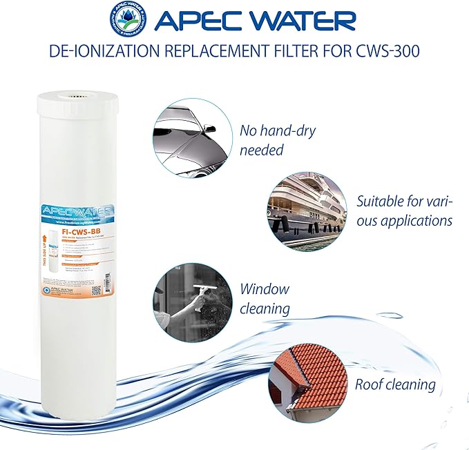 APEC Water Systems 20" Car Wash De-Ionization Replacement Filter for CWS-300