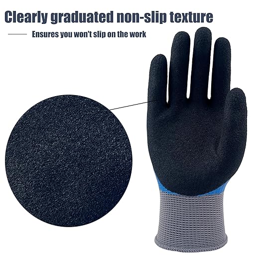 2 Pairs Insulated Electrician Gloves 1000V Voltage Resistant Flame Retardant Work Gloves, Electrical Rubber Non-slip Texture Design for Electricians Prevent Shock