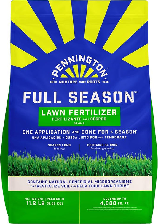 Pennington Full Season Lawn FERT 4M 32-0-5 RF 3/11.2LB