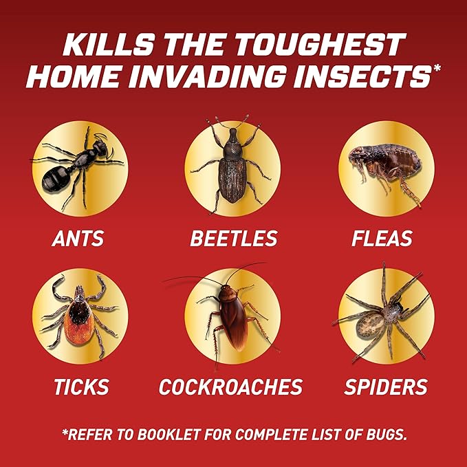 Ortho Home Defense Insect Killer for Indoor and Perimeter2, Controls Ants, Roaches, Spiders and More, 24 fl. oz., 2-Pack