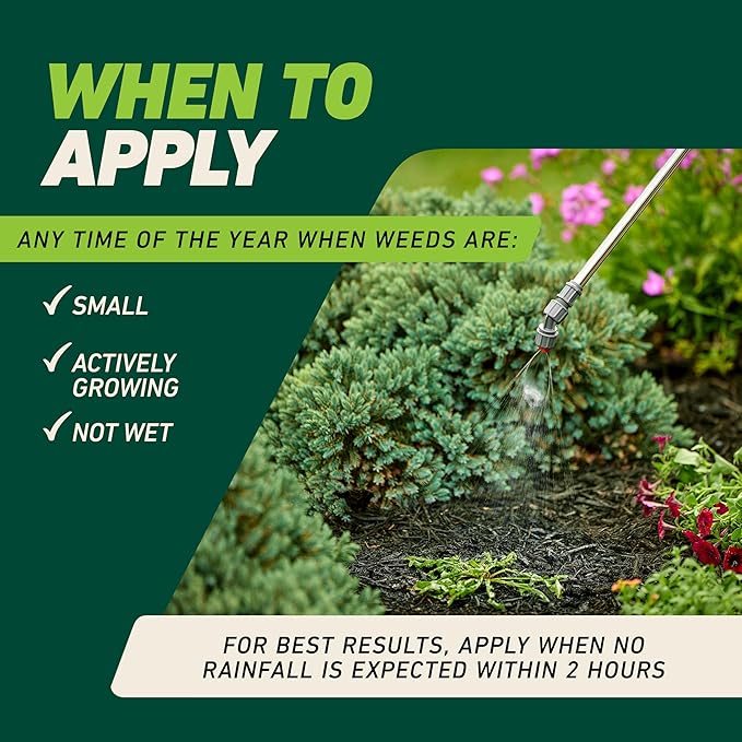 Ortho GroundClear Weed and Grass Killer2 Concentrate, Kills Dandelions, Chickweed, Crabgrass, Moss and More in Patios and Landscapes, OMRI Listed, 32 fl. oz.