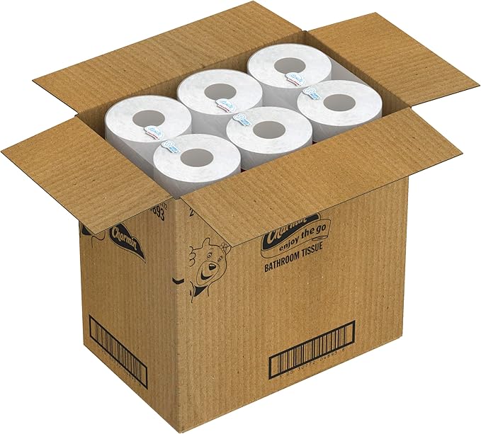 Charmin Ultra Strong Clean Touch Toilet Paper, 24 Family Mega Rolls = 120 Regular Rolls (Packaging May Vary)
