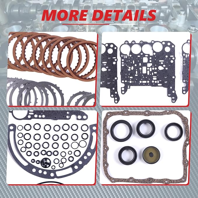 Transmission Master Rebuild Kit Overhaul Fit For MITSUBISHI 1996-UP F4A51 F4A52
