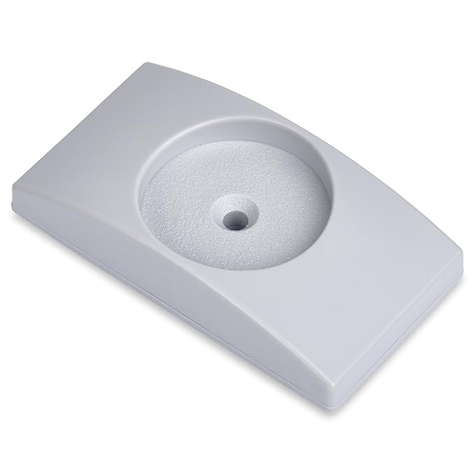 Wall Nanny (4 Pack - Made in USA) Indoor Baby Gate Wall Protector - No Safety Hazard on Bottom Spindles - Small Saver Pad Saves Trim & Paint - Best Dog Pet Child Walk Thru Pressure Gates Guard (Gray)