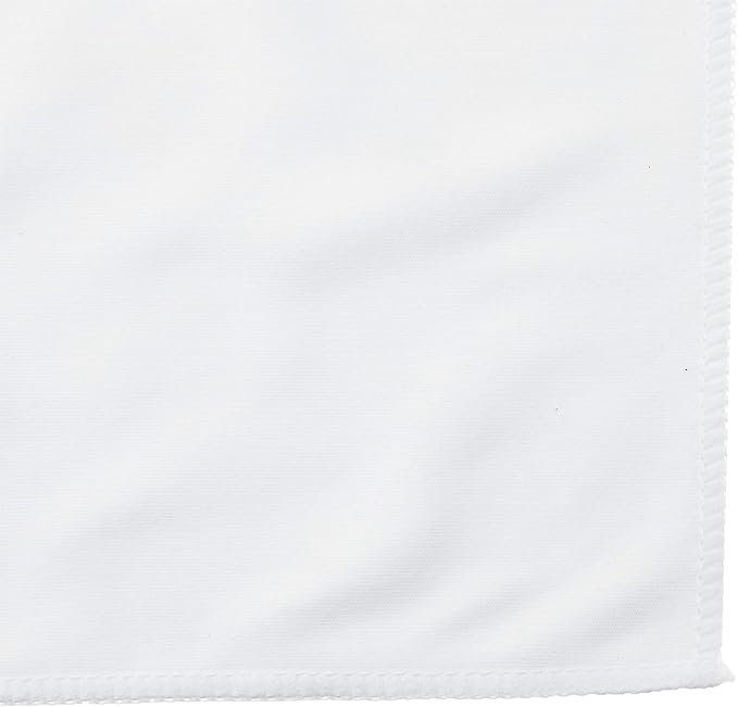 20 Bulk Deluxe 7" x 5" Blank Tech Cleaning Micro-Fiber Thick Cloths - Ready for Heat Press or Sublimation on One Side (Grey Plush on Back)