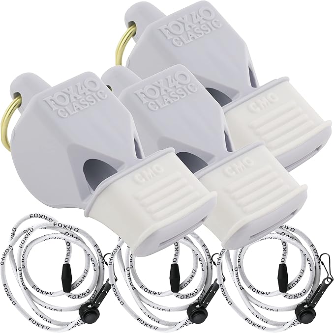 Fox 40 Classic CMG w/Breakaway Lanyard 3 Pack