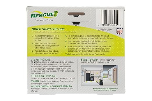 RESCUE! Ant Baits - 6 Pack - 24 Bait Stations