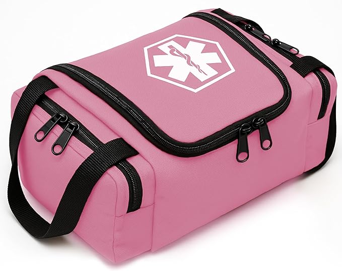 Dixie EMS Dixigear Empty First Responder II Bag 10.5" x 5" x 8" - Pink