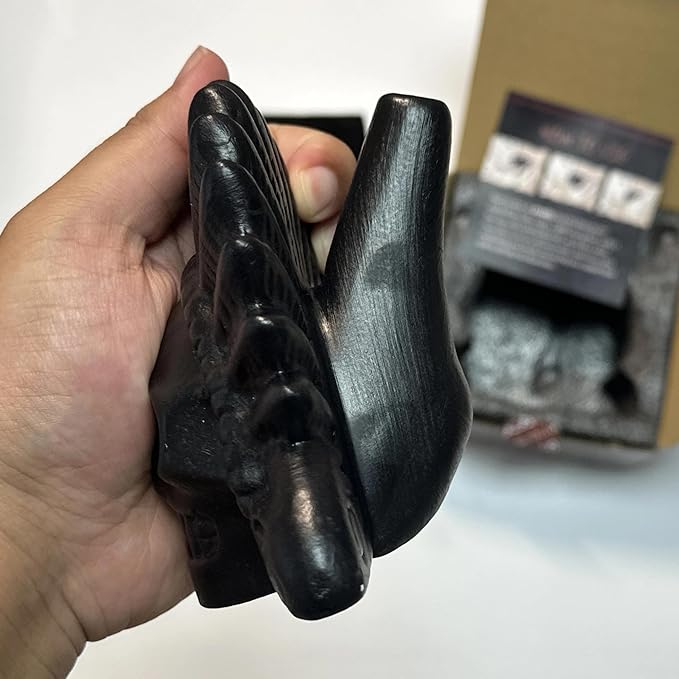 Aztec Death Whistle "EL HEFE" – Terracotta Clay – Loudest 125dB Scream Whistle – Realistic Human Screaming Sound – Authentic Handcrafted Tribal Design – Horror Sound Maker for Pranks & Halloween