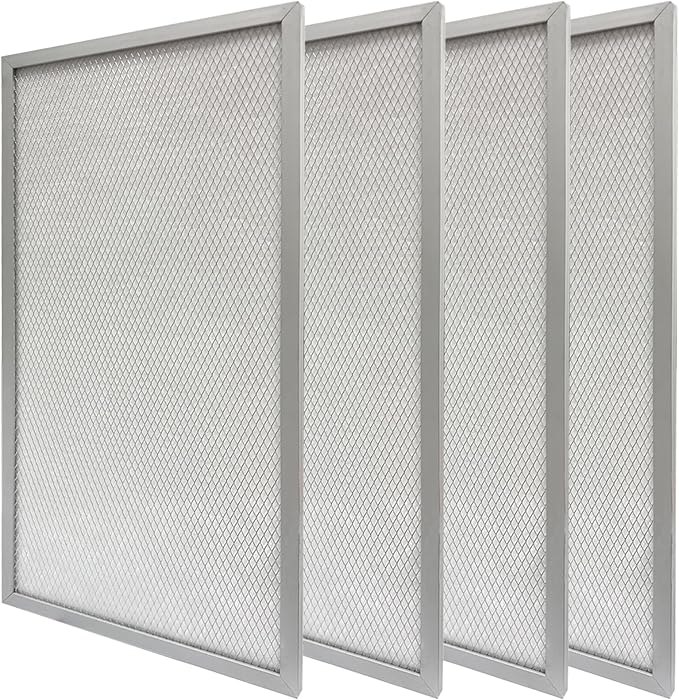 4 Pack MERV-8 Dehumidifier Filters Replacement for AlorAir Basement & Crawl Space Dehumidifiers Sentinel HD55, Sentinel HD55S and Sentinel HDi65