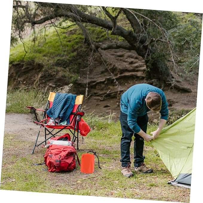 Mipcase 3 Set Thermal Emergency Sleeping Bags Lightweight Rainproof Survival Bivy Sacks with Storage Bags for Camping Hiking Outdoor Activities