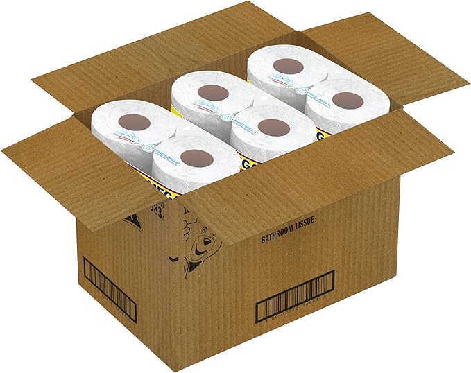 Charmin Toilet Paper Ultra Strong Clean Touch, 18 Family Mega XL Rolls = 126 Regular Rolls (Packaging May Vary)