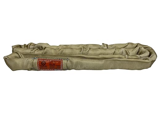 Power Lift PL4x30' Tan Polyester Round Sling (10,600 lb. Vertical Capacity)| Various Sizes in Listing | Kennedy Wire Rope & Sling Co. | Proudly Manufactured in The USA