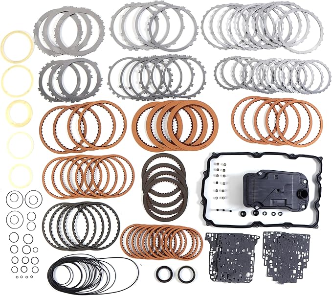 AB60E AB60F Transmission Master Rebuild Kit with Oil Filter Fits for 2007-2011 Tundra/2008-2011 Sequoia 5.7L AB60E Car Aftermarket Parts