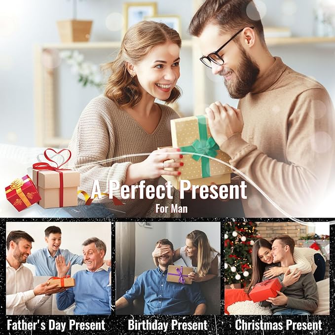 Large Power Tool Organizer Wall Mount-12 Drill Holder, Metal Heavy Duty Garage Tool Storage Shelves with Screwdriver Plier Holder, Gifts Idea for Men Dad Husband