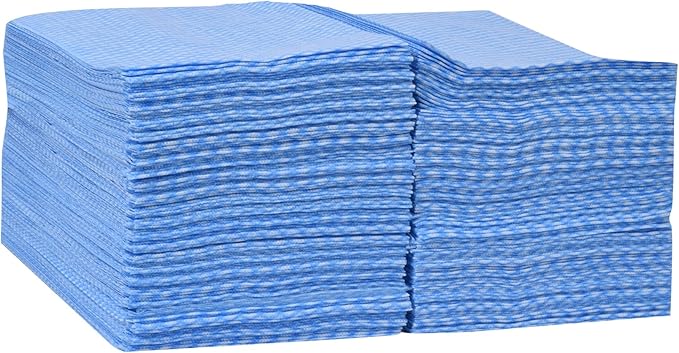 Tork Foodservice Cleaning Towel Blue/White Self Dispensing, 1/4 Folded, 1 x 240 Cloths, 192181A