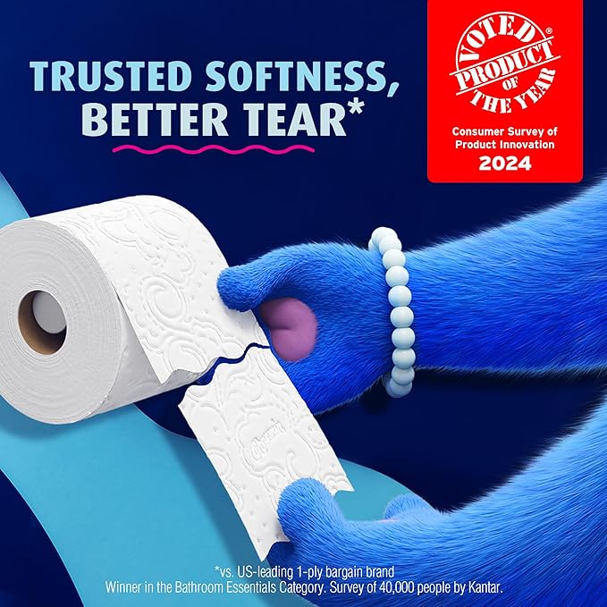 Charmin Ultra Soft Toilet Paper 12 Mega XL Rolls, 336 Sheets Per Roll