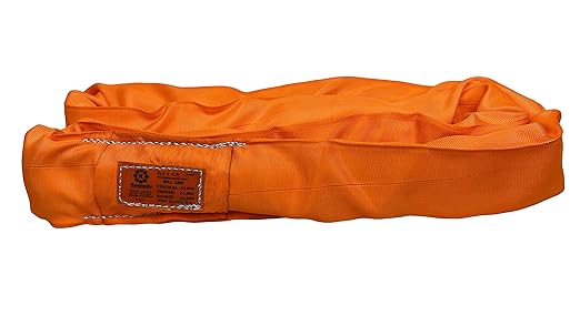 Power Lift PL9x25' Orange Polyester Round Sling (31,000 lb. Vertical Capacity)| Various Sizes in Listing | Kennedy Wire Rope & Sling Co. | Proudly Manufactured in The USA
