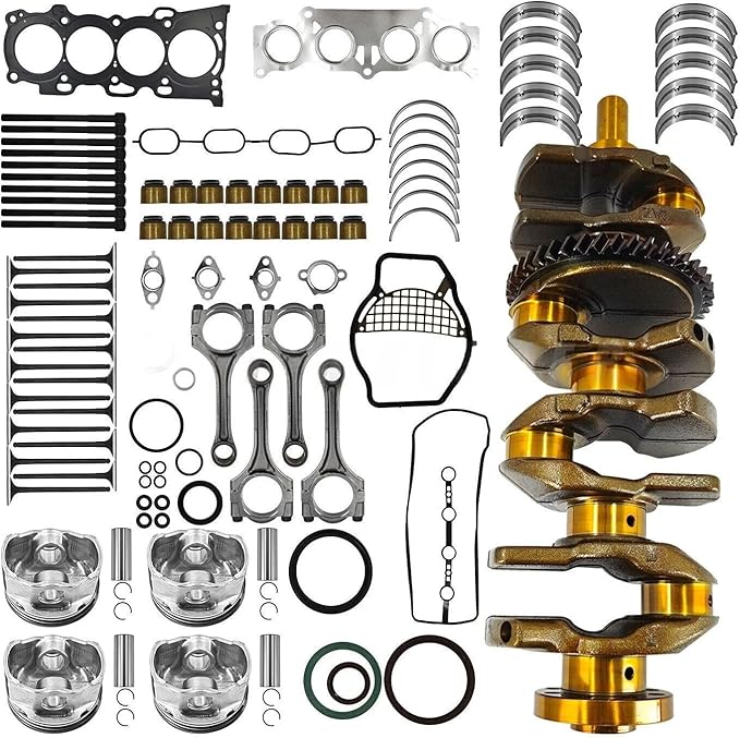 1340128030 11115-28012 2.4L 2AZFE Overhaul Engine Rebuild Kit For Toyota Camry Solara Matrix RAV4 Scion 13401-28030 13011-0H031