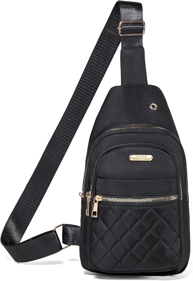 Small Sling Bag Crossbody Sling Backpack for Women, Chest Bag Daypack Cross Body Bag Fanny Pack for Outdoors Hiking