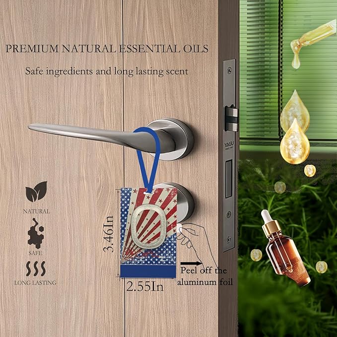 Car Air Freshener Hanging Car Fresheners Long Lasting CAR Air Fresheners Odor Eliminator, Essential Oil Fragrance for Home or Auto for Women Men Gifts Ideas (6 Packs, Old Time)