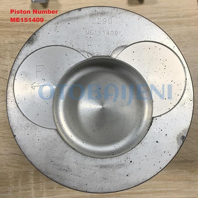 6D24 Engine Overhaul Rebuild Kit with Valve Kit for Mitsubishi 6D24 6D24T Engine for Kobelco SK450-6 SK480-6 for Kato HD1430 Excavator Engine Rebuild Repair Aftermarket Parts