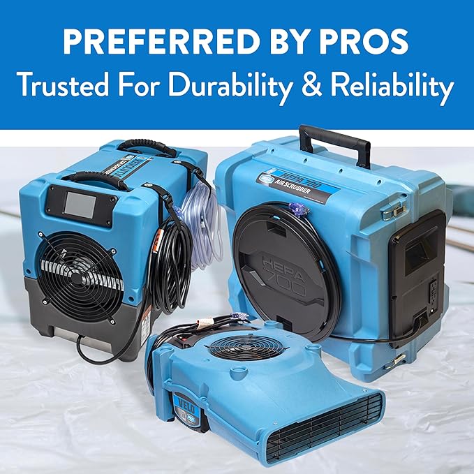 Dri-Eaz LGR 6000Li Commercial Dehumidifier with Pump, Portable Industrial Dehumidifier (F600)