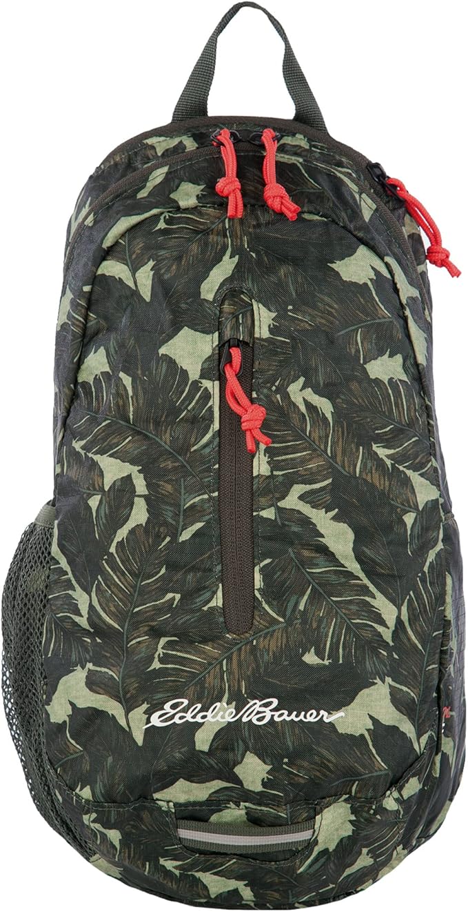 Eddie Bauer Stowaway Packable Sling Bag | Foldable | Travel | Outdoor | Lightweight | Compact | Everyday Carry | Ripstop Nylon | 10L - Dark Loden