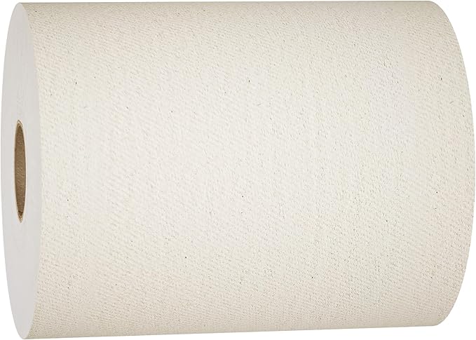 Scott Professional Universal 100% Recycled Fiber Hard Roll Paper Towels, Bulk (04142), Hardwound 1.5' Core, Absorbency Pockets, Compressed, Brown (12 Rolls at 800' Each, 9,600'/Case)