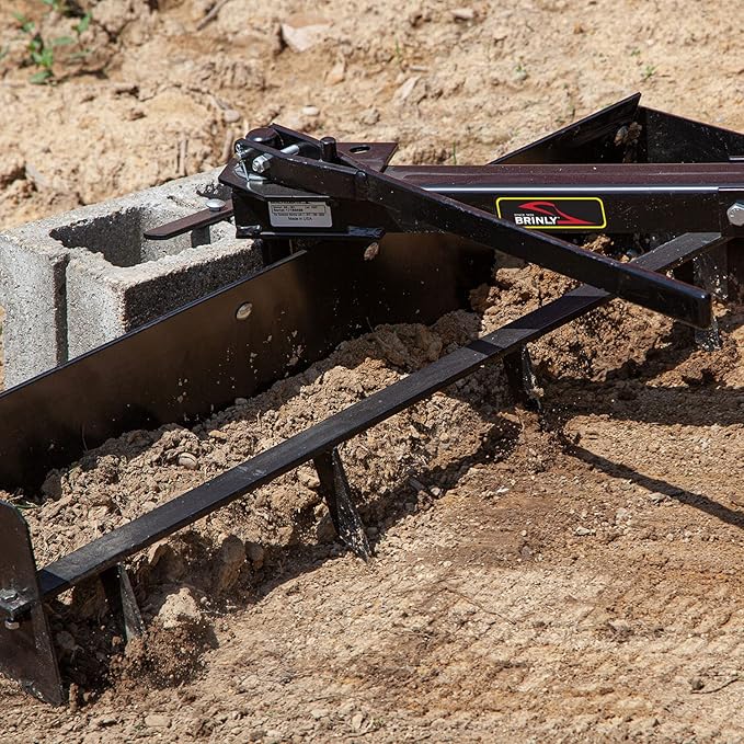 Brinly BS-381-A Sleeve Hitch Tow Behind Box Scraper, 38"