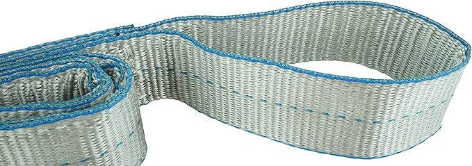 DD Sling (USA Made). 2" x 6', Flo Guard 2 Ply, Polyester Lifting Slings, Eye & Eye, Heavy Duty, 6400 lbs Vertical, 5100 Choker, 12800 Basket Load Capacity (2" x 6')