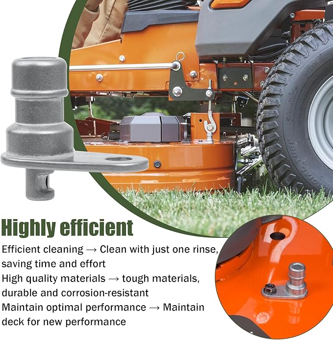 532415598 Deck Washout Port for Husqvarna Riding Lawn Mowers - Replacement Mower Deck Washout Port Compatible with Craftsman, Poulan, Ariens, Jonsered, PoulanPro - 3 Pack