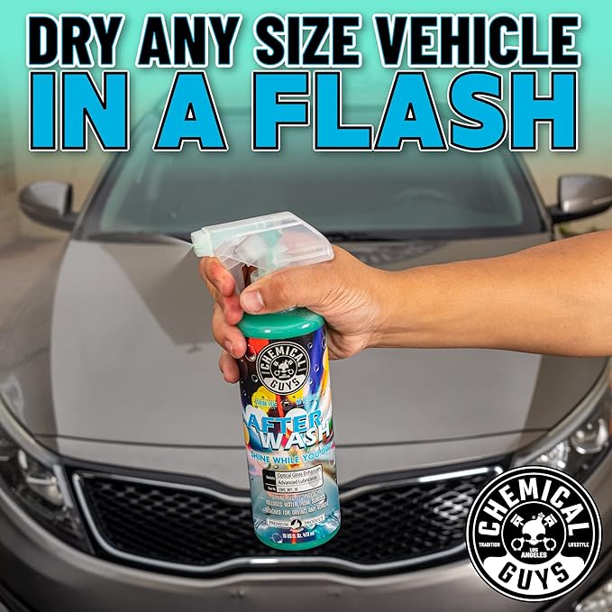 Chemical Guys CWS_801 After Wash Sprayable Gloss Boosting Car Wash Drying Aid (Helps Reduce Water Spots), 128 fl oz (1 Gallon)