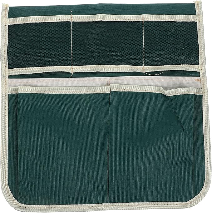 Garden Pouch, Foldable Portable Garden Kneeler Bench Kneeling Bag Gardening Tools Storage Stool Multiple Storage Pouch