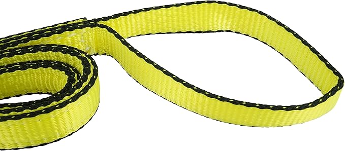 DD Sling (USA Made). 1" x 16', 2 Ply, Nylon Lifting Slings, Master Edge, Eye & Eye, Heavy Duty, 3,200 lbs Vertical, 2,600 Choker, 6,400 Basket Load Capacity (1" x 16')