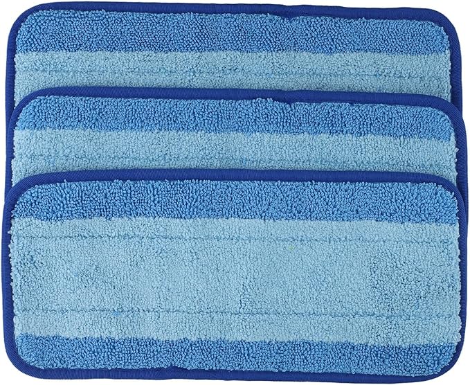 Microfiber Washable Hardwood Floor Reusable Mop for Pads for Swiffer for Wet Jet Refills Efficient Fine Dust Capture