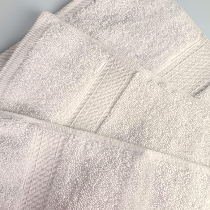 Superior Egyptian Cotton Pile Bath Sheet Set of 2, Ultra Soft Luxury Towels, Thick Plush Essentials, Absorbent Heavyweight, Guest Bath, Hotel, Spa, Home Bathroom, Shower Basics, Cream