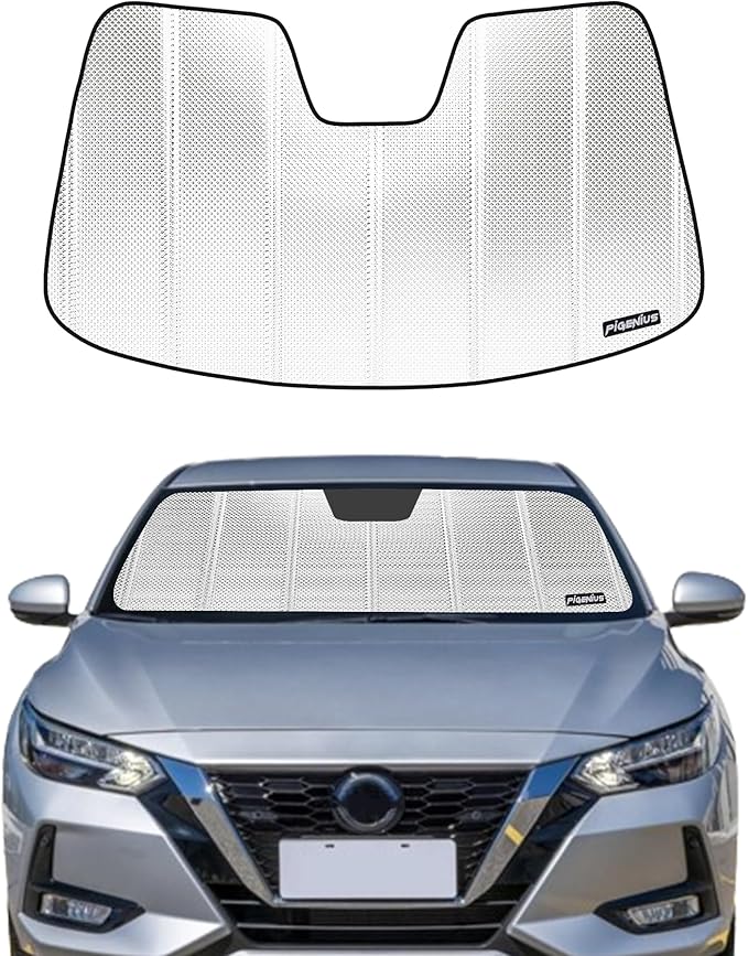 Windshield Sun Shade for 2020-2025 Nissan Sentra. Front Window Sunshade with Storage Bag
