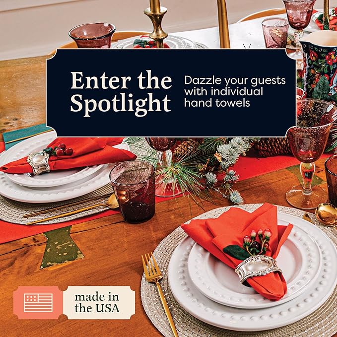 100 Linen-Feel Kiwi Paper Napkins - Decorative Cloth-Like Kiwi Dinner Napkins - Soft And Absorbent. For Kitchen, Party, Wedding, Bathroom Or Any Occasion