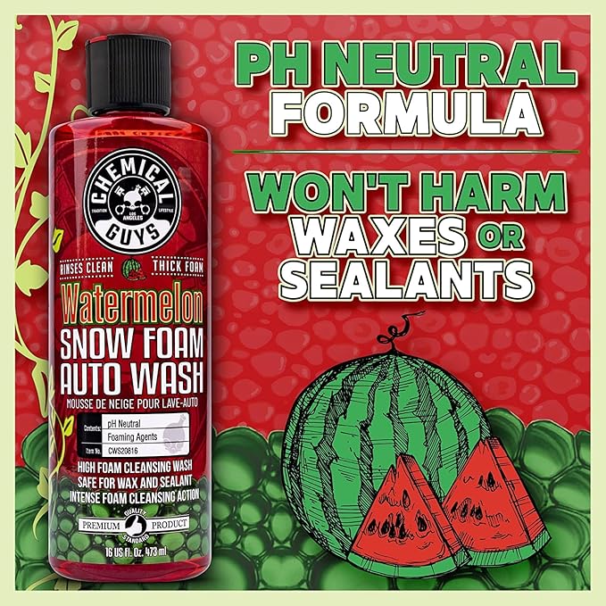 Chemical Guys HOL316 Ultimate Snow Foam Car Wash Combo Kit, 16 Fl Oz (Pack of 2)