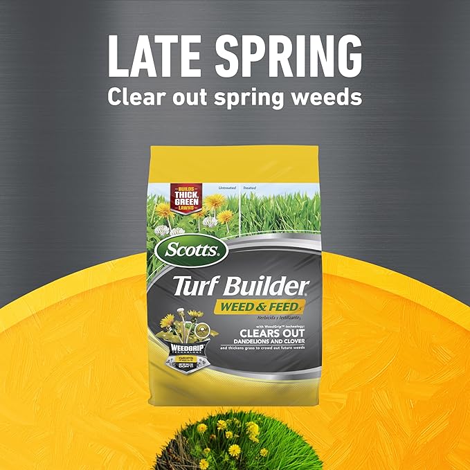 Scotts Turf Builder 4-Bag Bundle for Small Lawns with Halts Crabgrass Preventer, Weed & Feed5, SummerGuard and WinterGuard